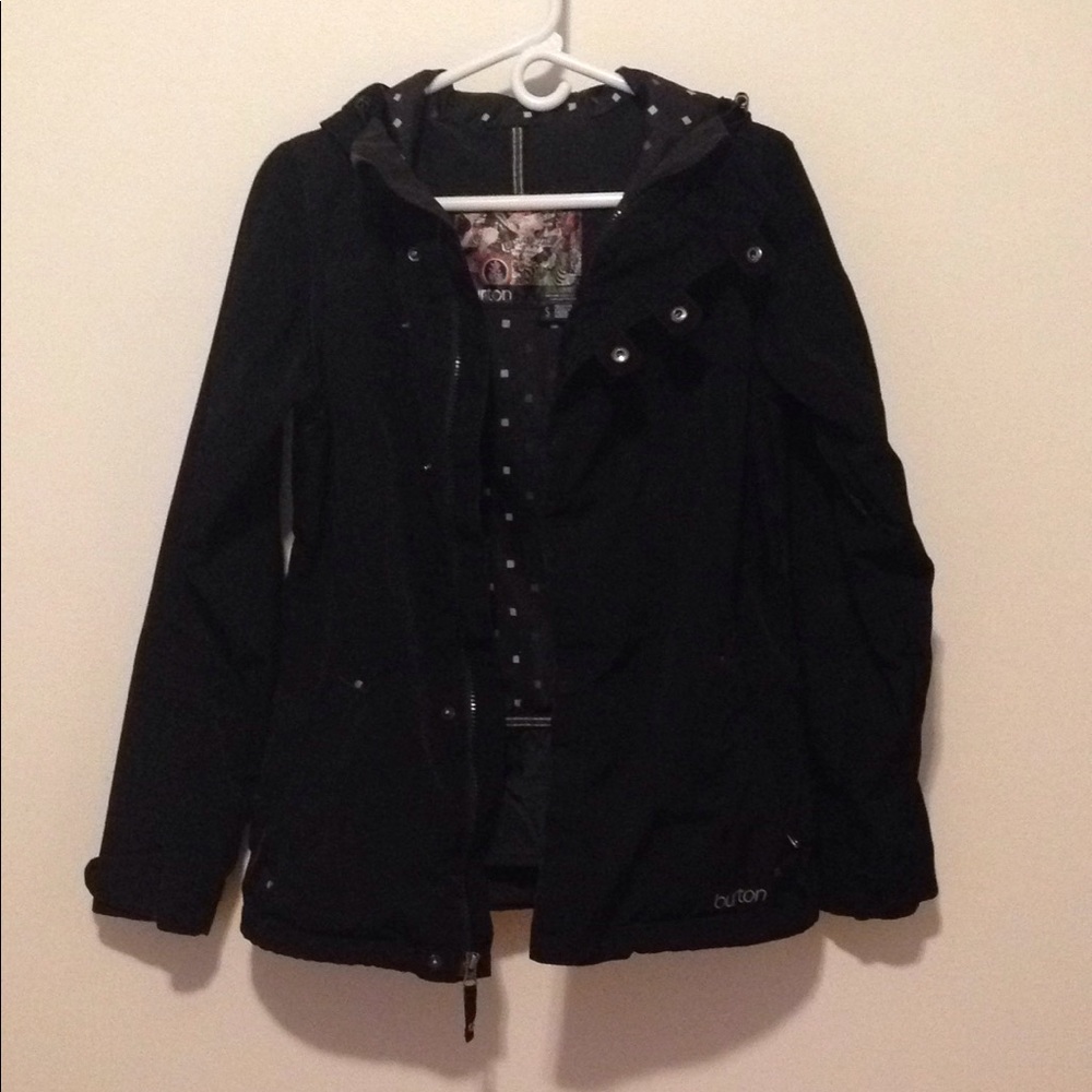 Burton Black Dryride Jacket Size Small
